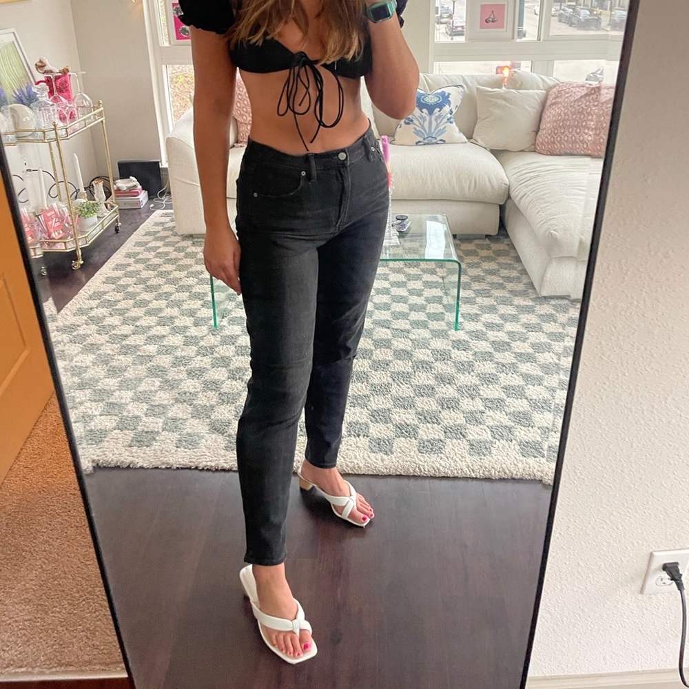 Gap High Rise Mom Jeans